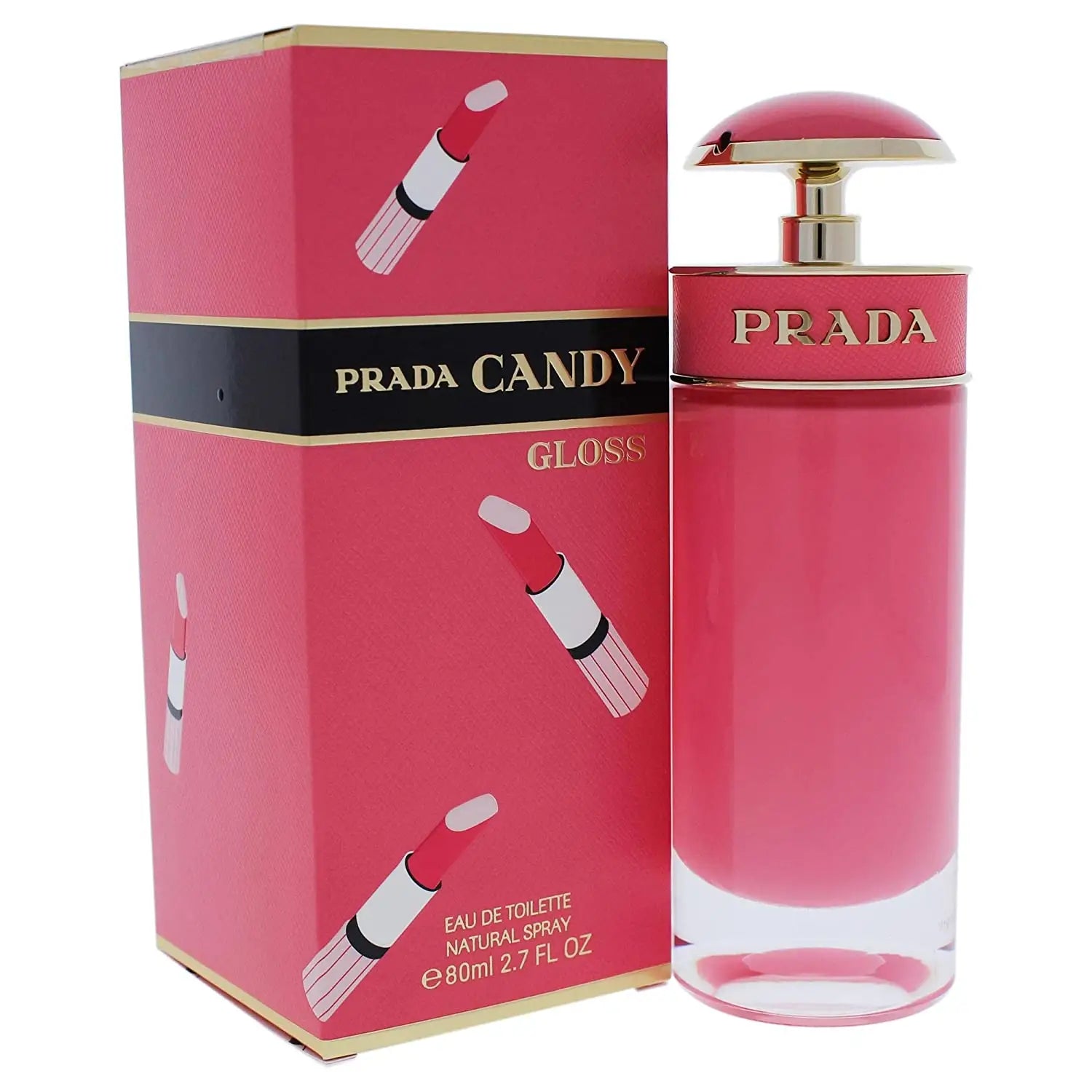 488 Prada Candy Gloss Eau de Toilette Natural Spray 80ml - For Her