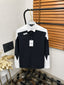 Balmai_n Very Premium Black White Designer Partywear Shirt (DN 608)