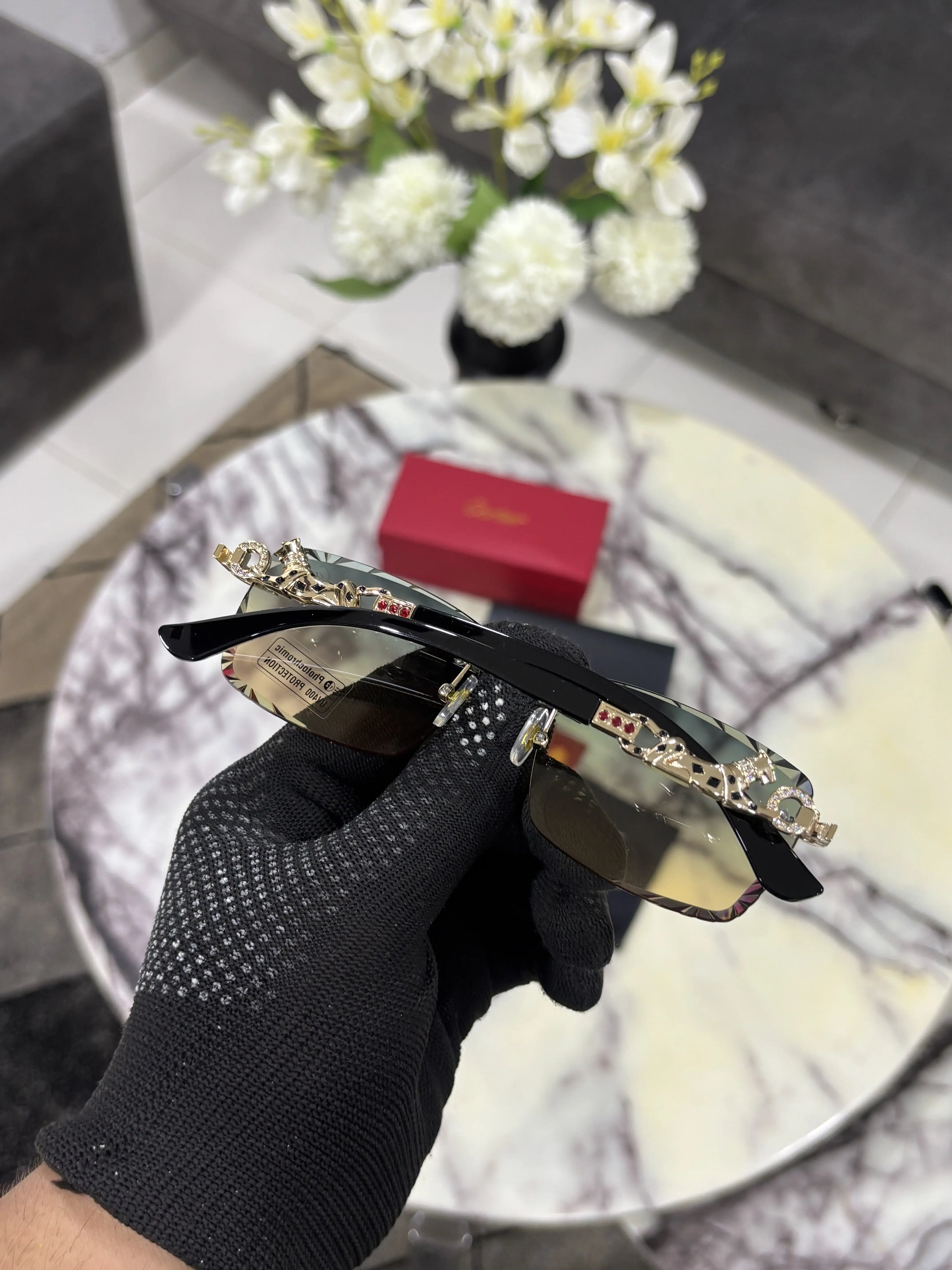 Cartier 2520 Green Dual Tone