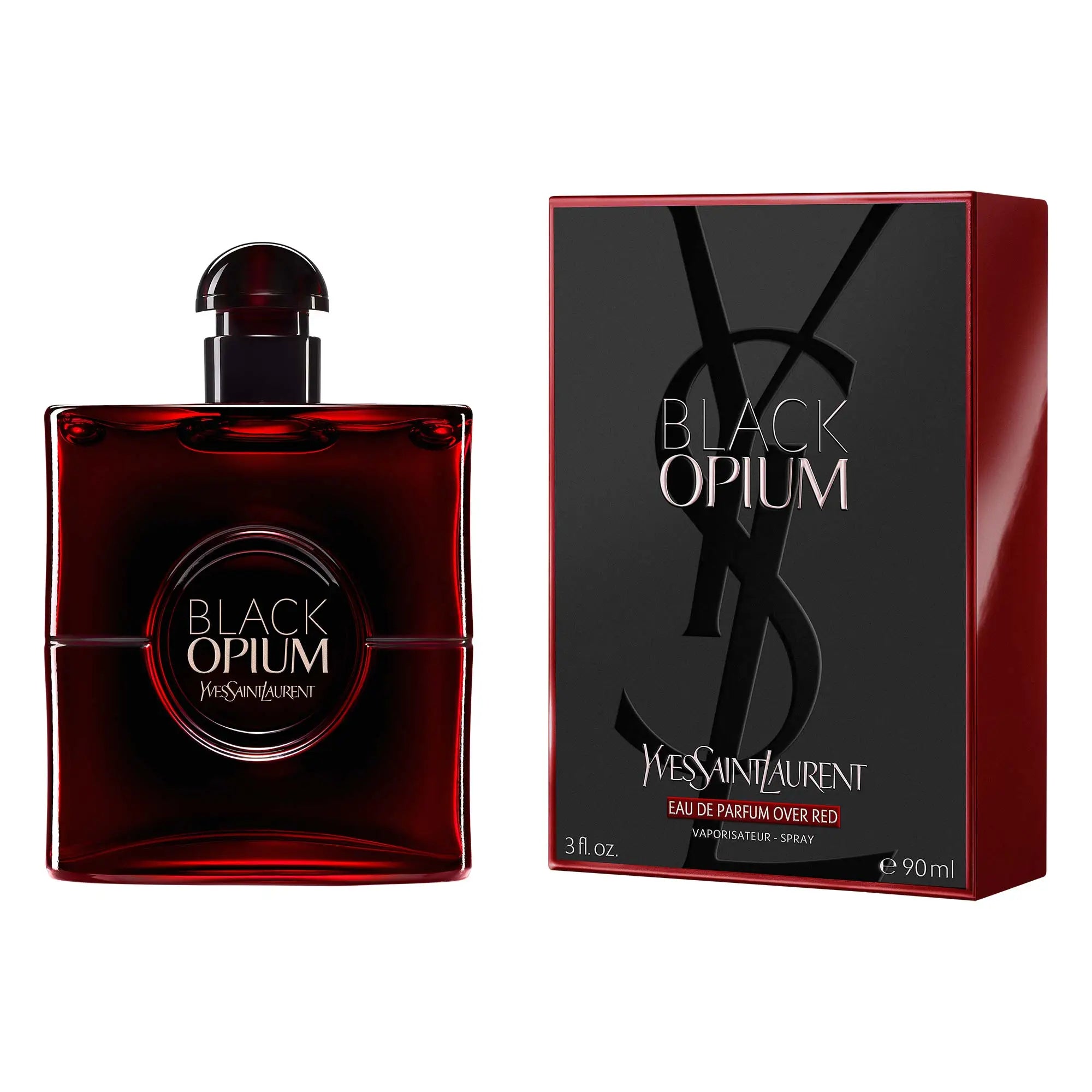 353 Yves Saint Laurent Black Opium Over Red Eau de Parfum Vaporisateur Spray 90ml - For Her