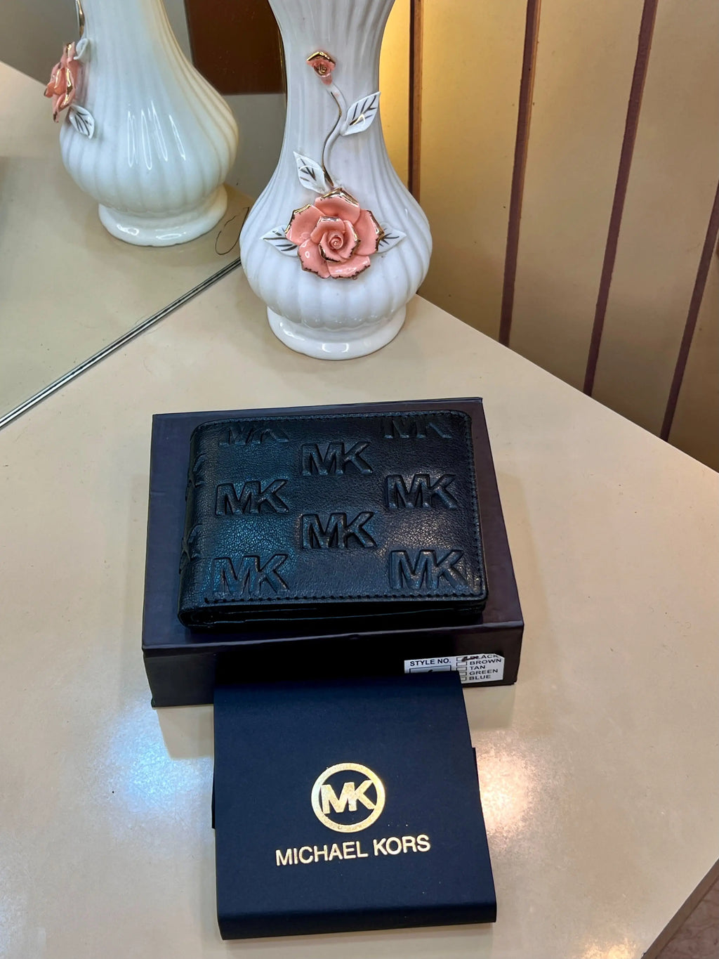 MK MICHAEL KORS PREMIUM QUALITY IMP WALLET WITH OG BOX 