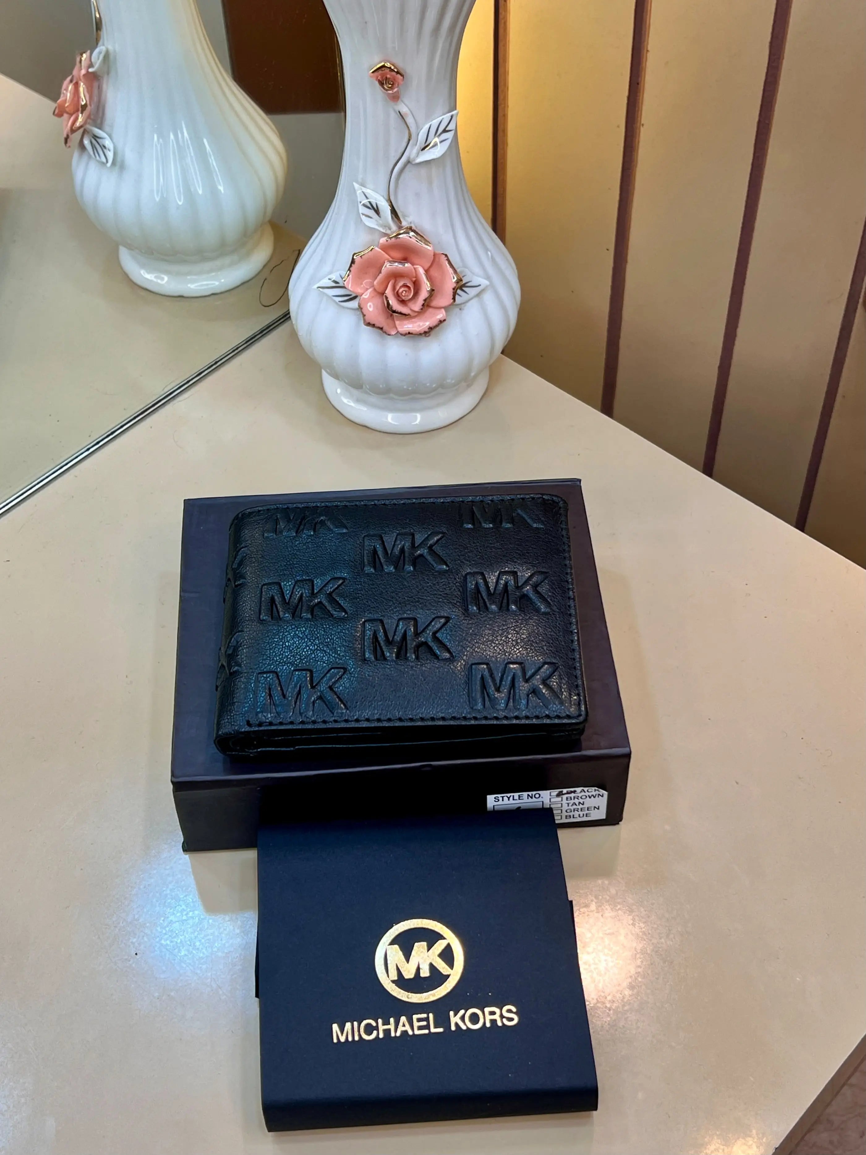 MK MICHAEL KORS PREMIUM QUALITY IMP WALLET WITH OG BOX 