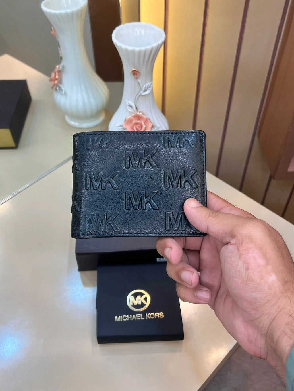 MK MICHAEL KORS PREMIUM QUALITY IMP WALLET WITH OG BOX 