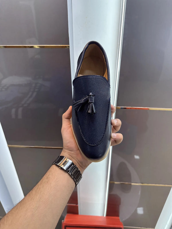 Loro_Piana Premium Leather Loafers