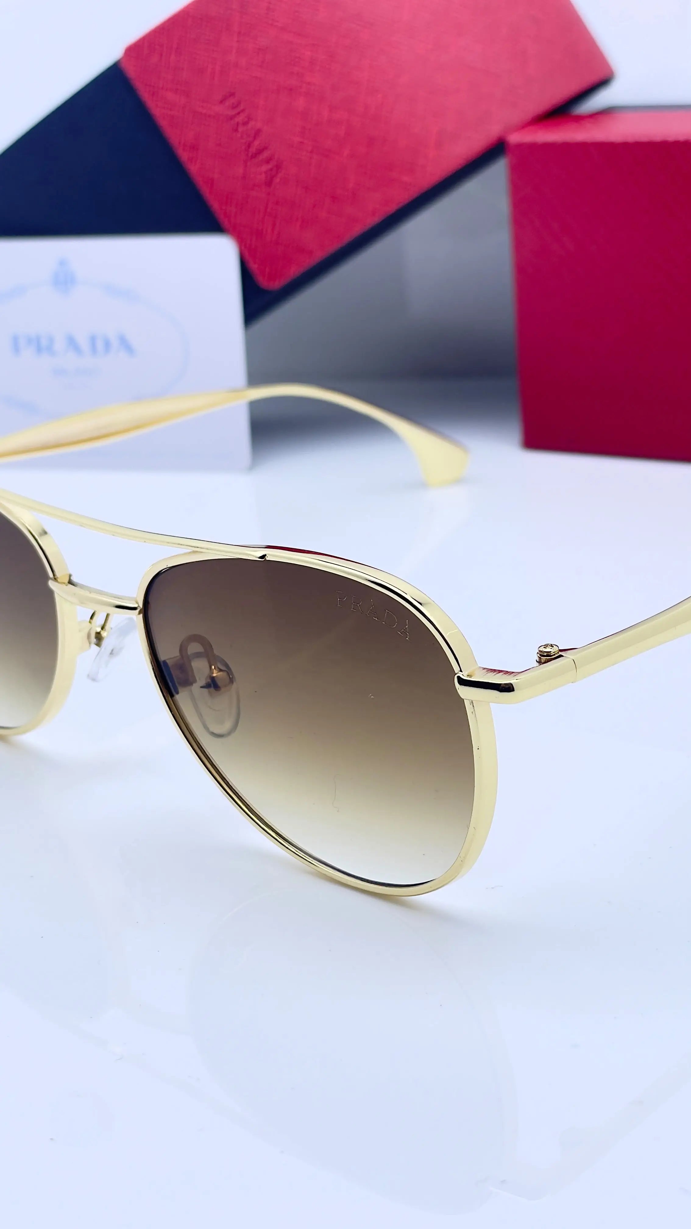 Prada 3219 gold brown Secondary image