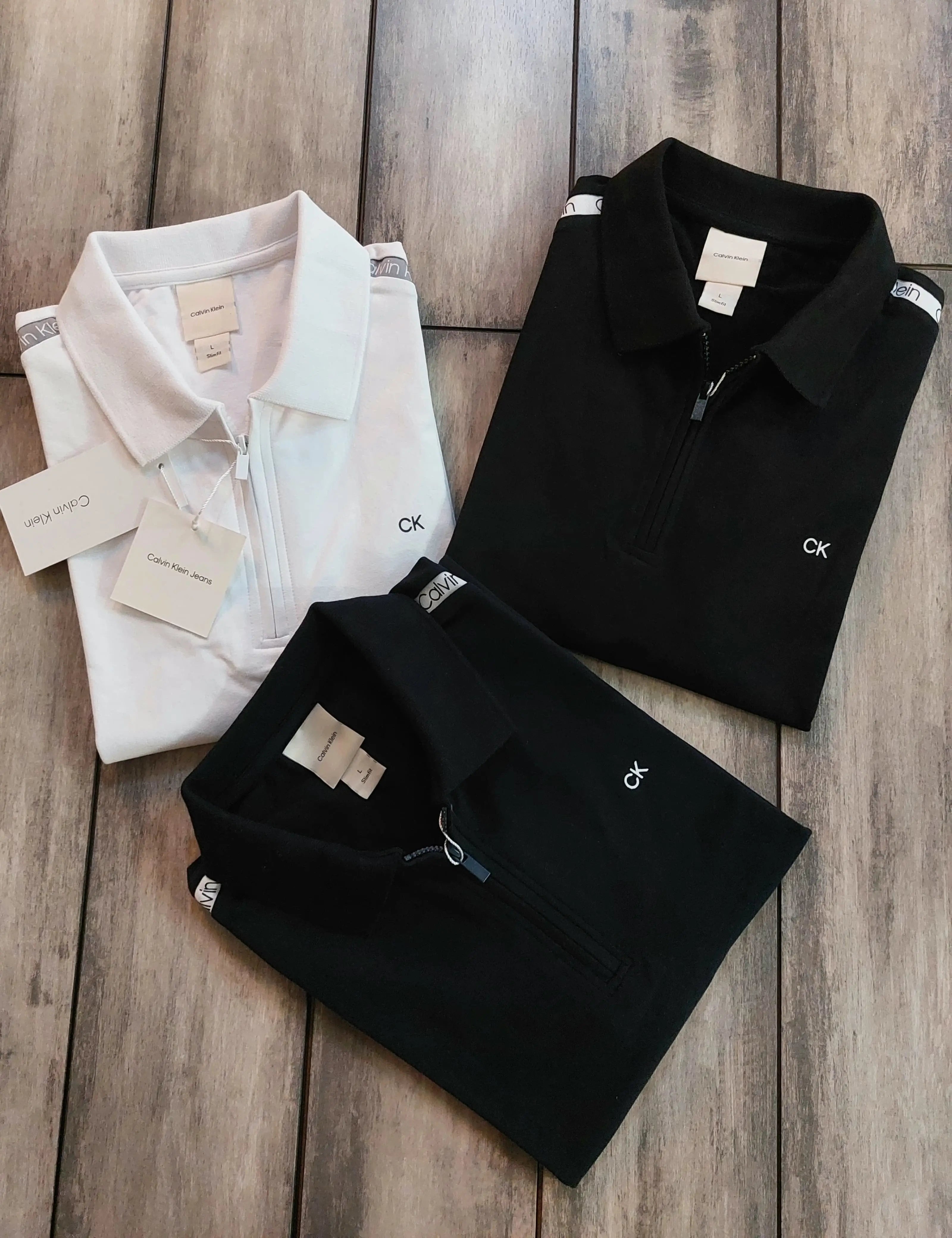 Calvin  Klein Navy Blue Premium Polo T-Shirt