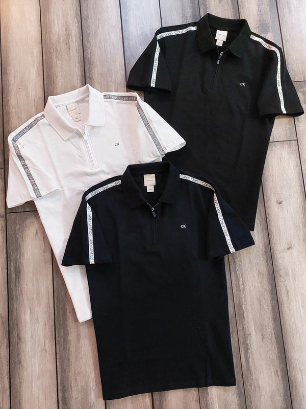 Calvin  Klein Navy Blue Premium Polo T-Shirt