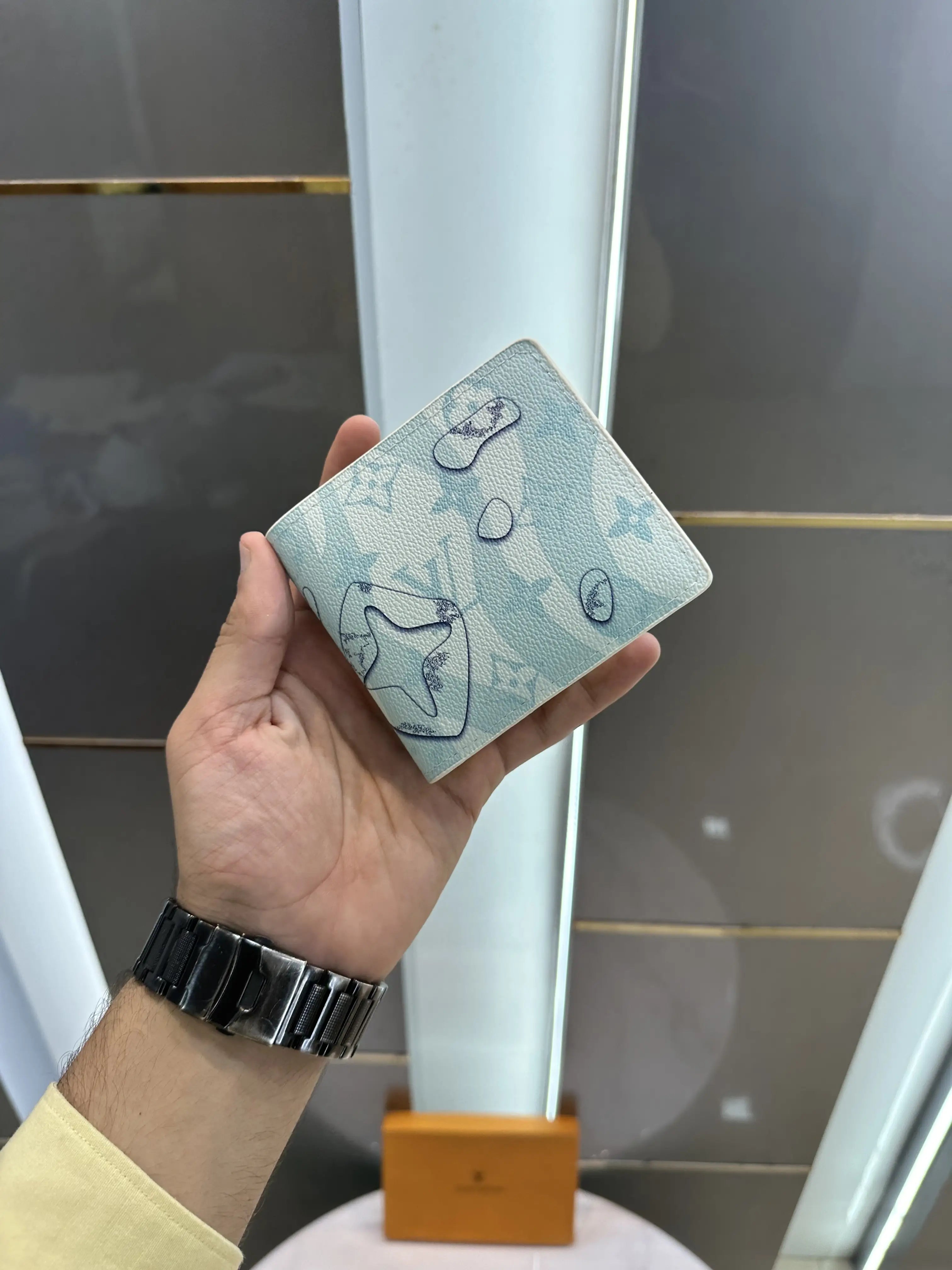 Louis Vuitto n Belt + Wallet Combo With Box lv119