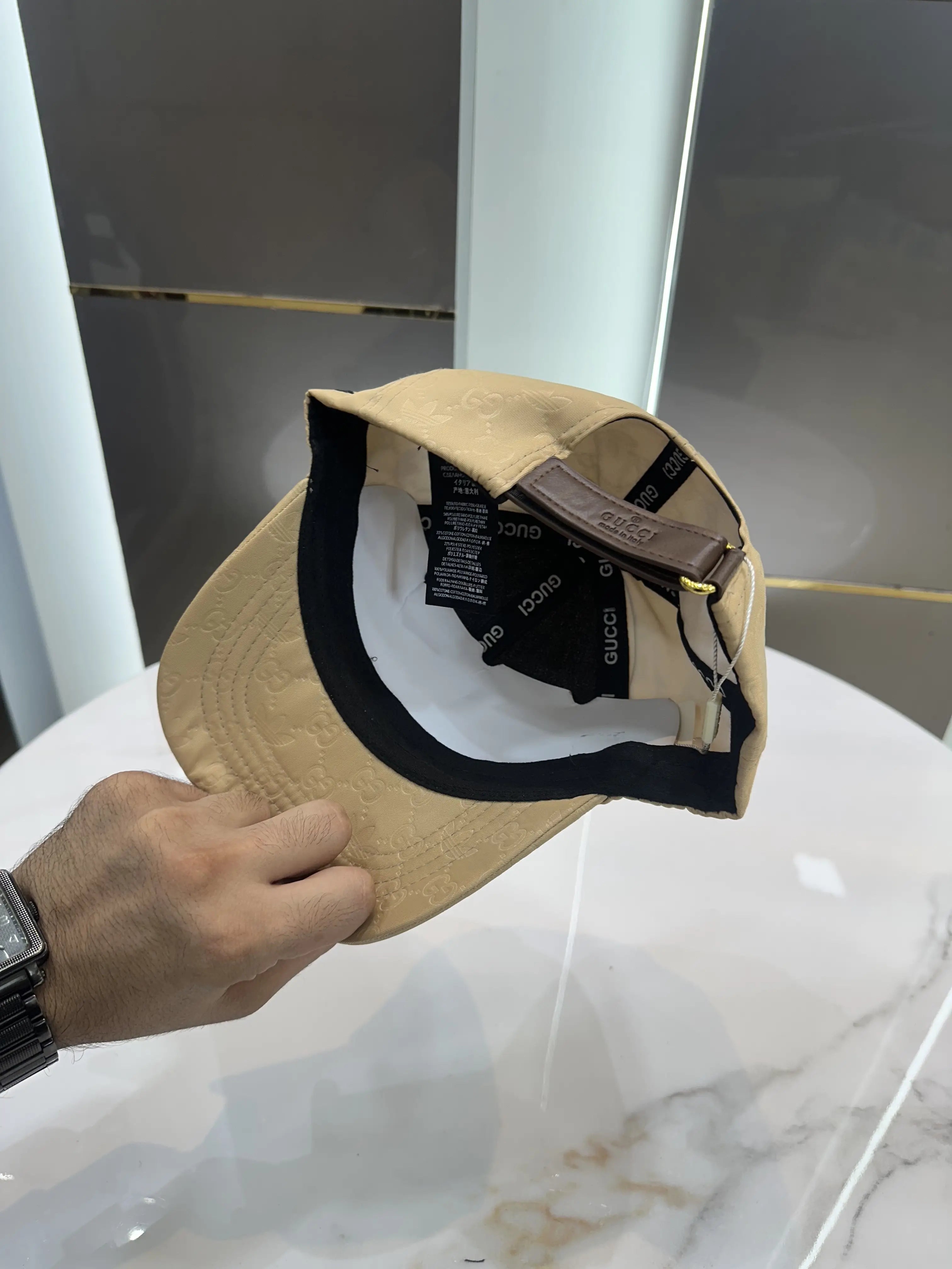 Adidas X Gucc i Premium Imported Cap Beige ag900