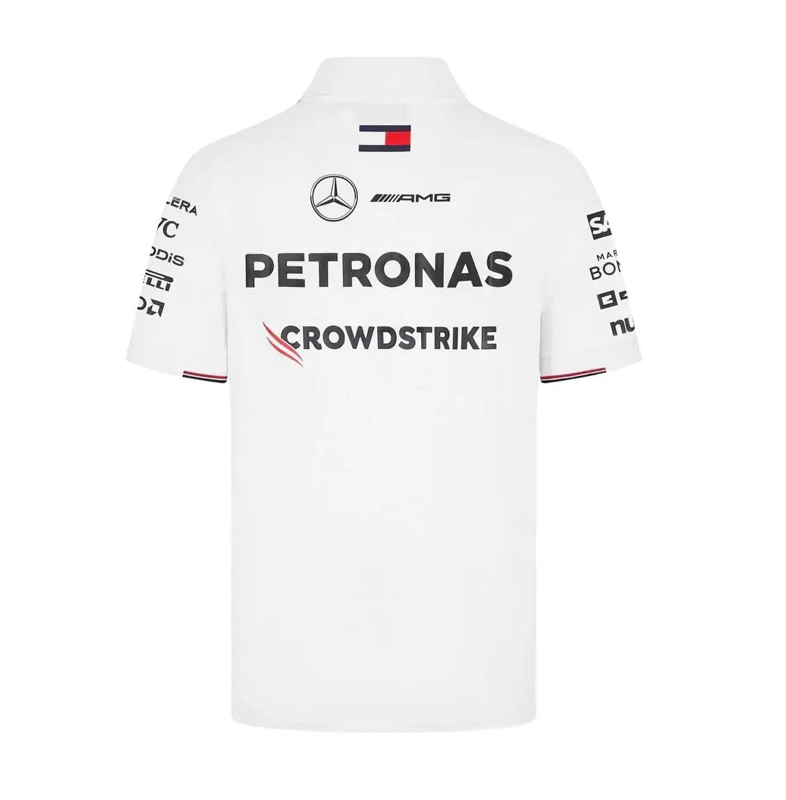 Tomm y Hilfiger White Premium Polo T-shirt