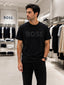 Hugo Bos s Black Embroidery Logo Premium T-Shirt