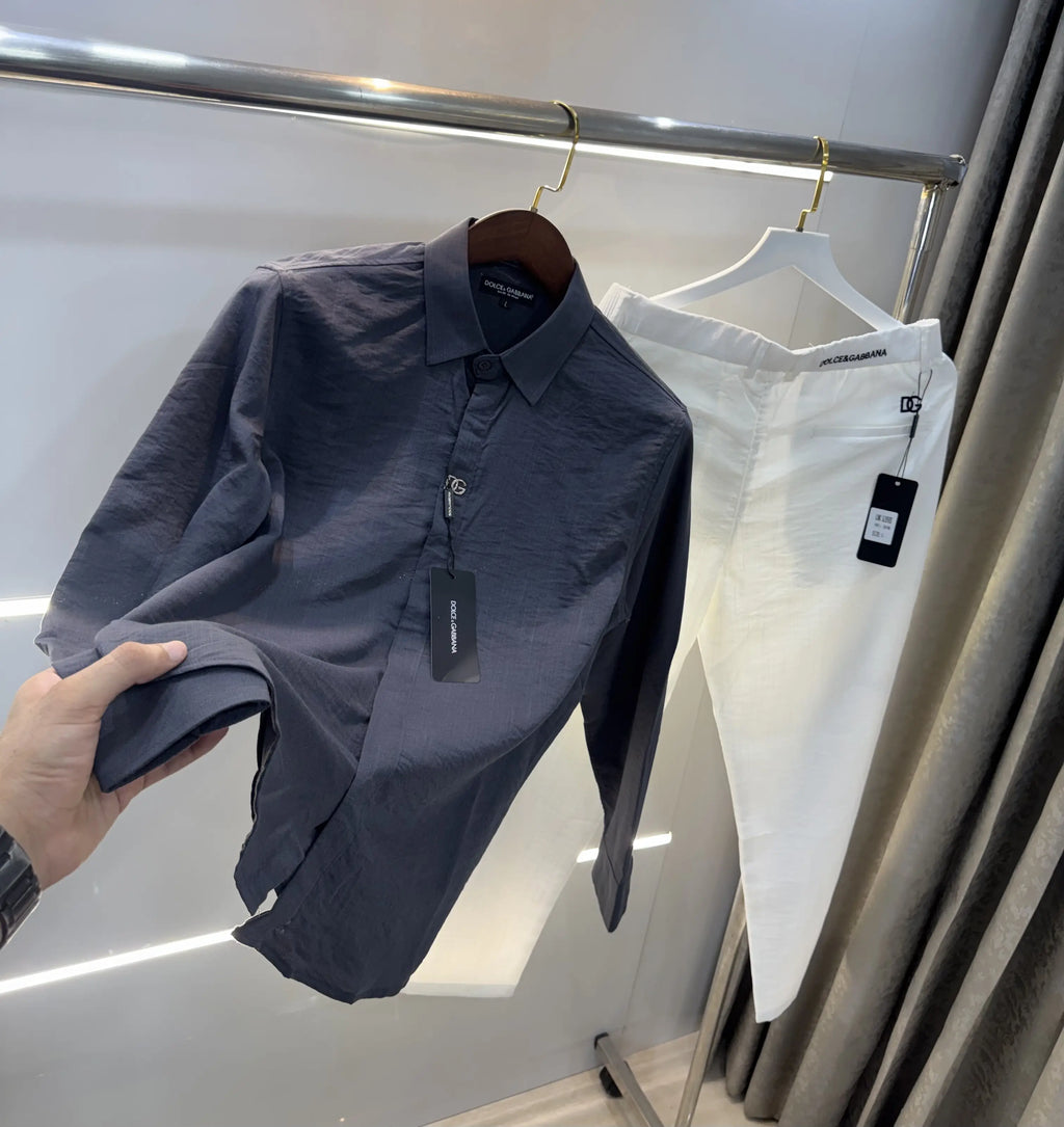 Dolce&Gabban a Grey White Italian Imported Combo