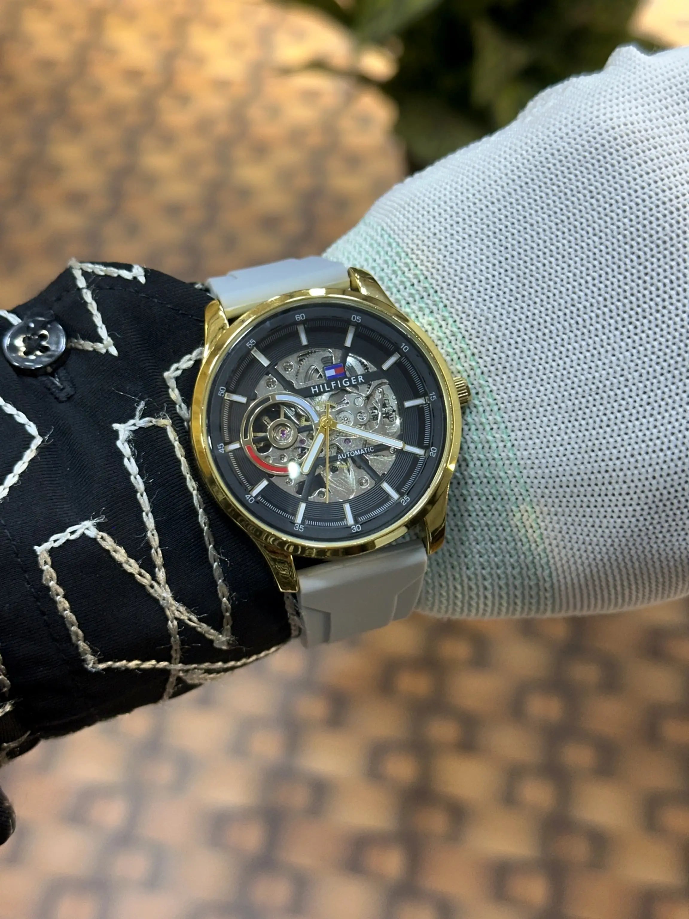 Tommy Hilfiger Automatic Silicon Belt