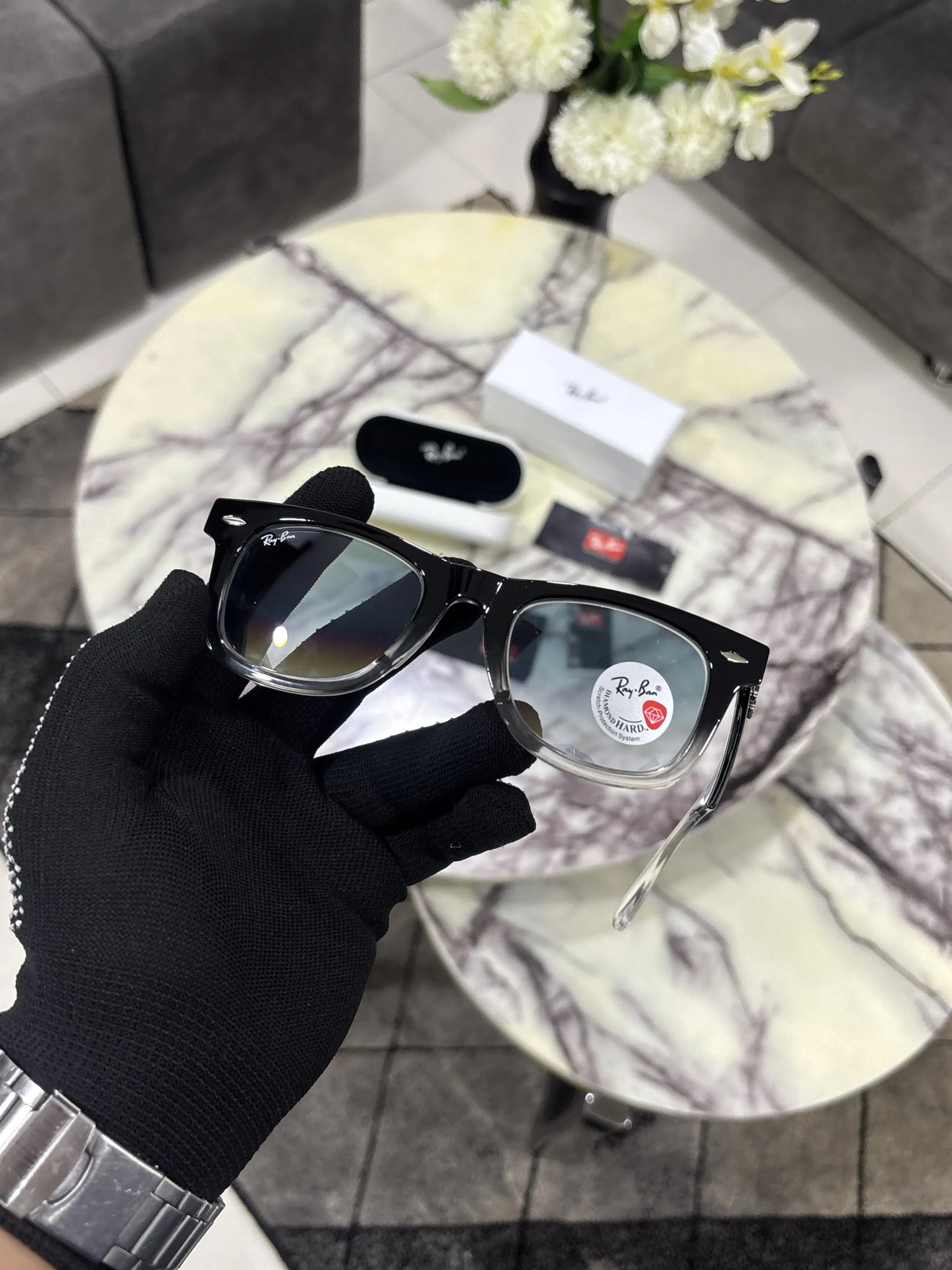 Rayban 2140 Black Blue 