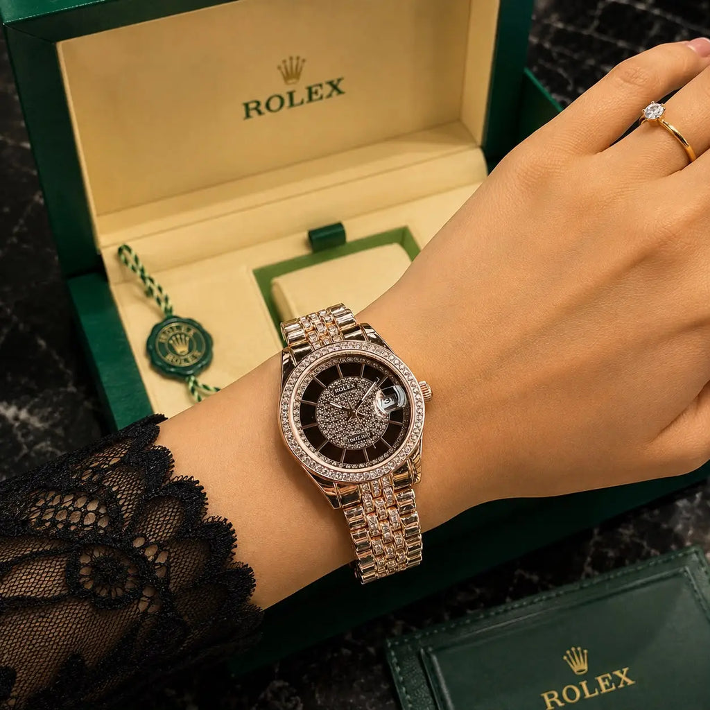 ROLEX_LADIES_ROSE_BROWN