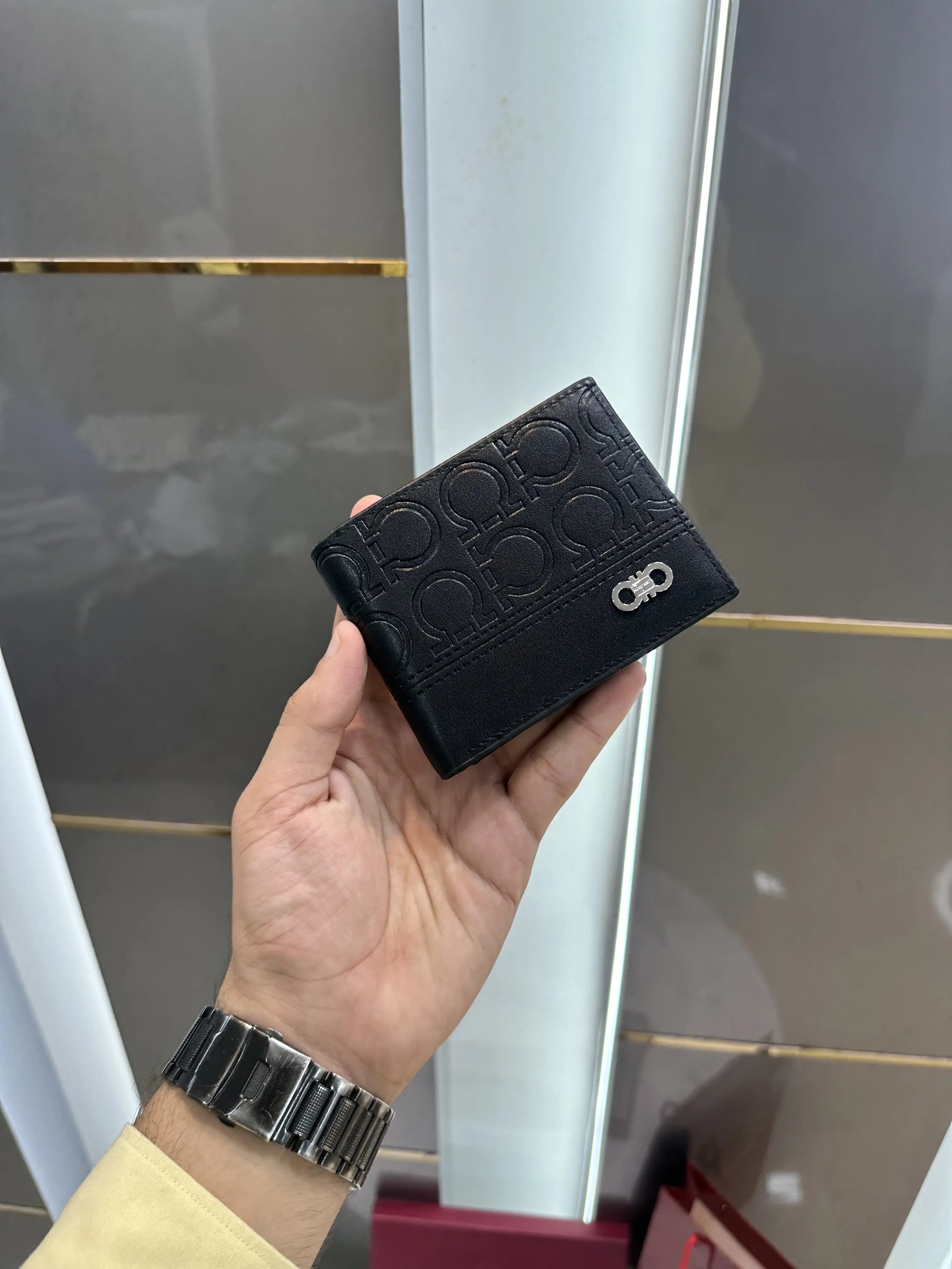 Salvatore Ferregam o Belt + Wallet Ultra Premium Combo With Box And Carry Bag s887
