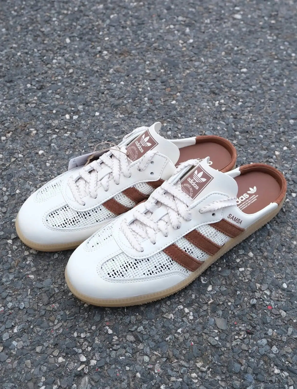 Adida.s Samba Mule Off-Whit.e Brown 448
