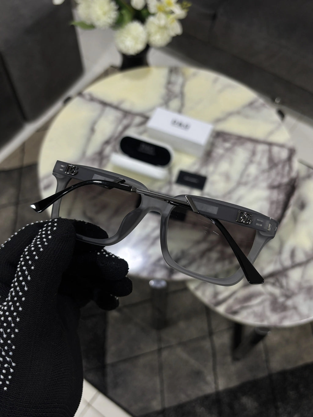 Dolce Gabbana 4011 Grey Black