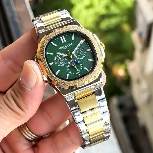 PATEEK_GOLD_TT_GREEN