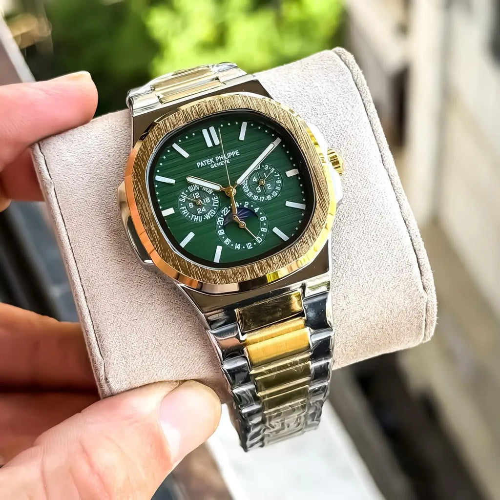 PATEEK_GOLD_TT_GREEN
