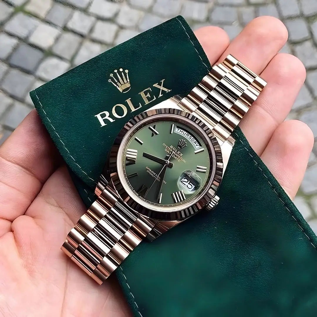 Rolex Day Date heavy quality shift movement 
