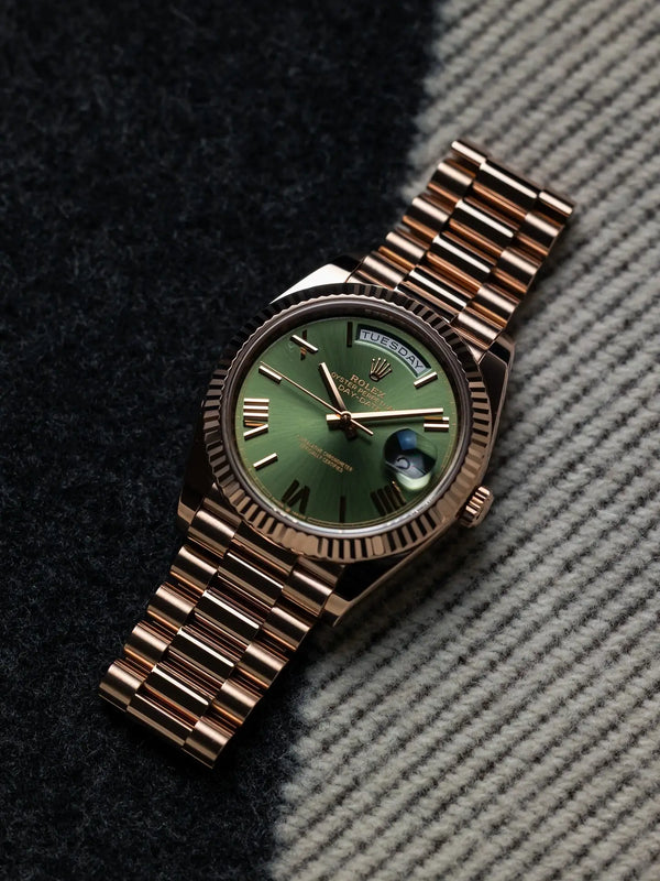 Rolex Day Date heavy quality shift movement 
