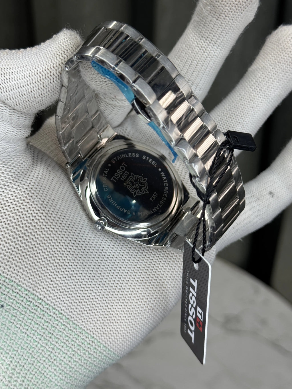 Tisso t Silver Blue Seastar Premium Watch