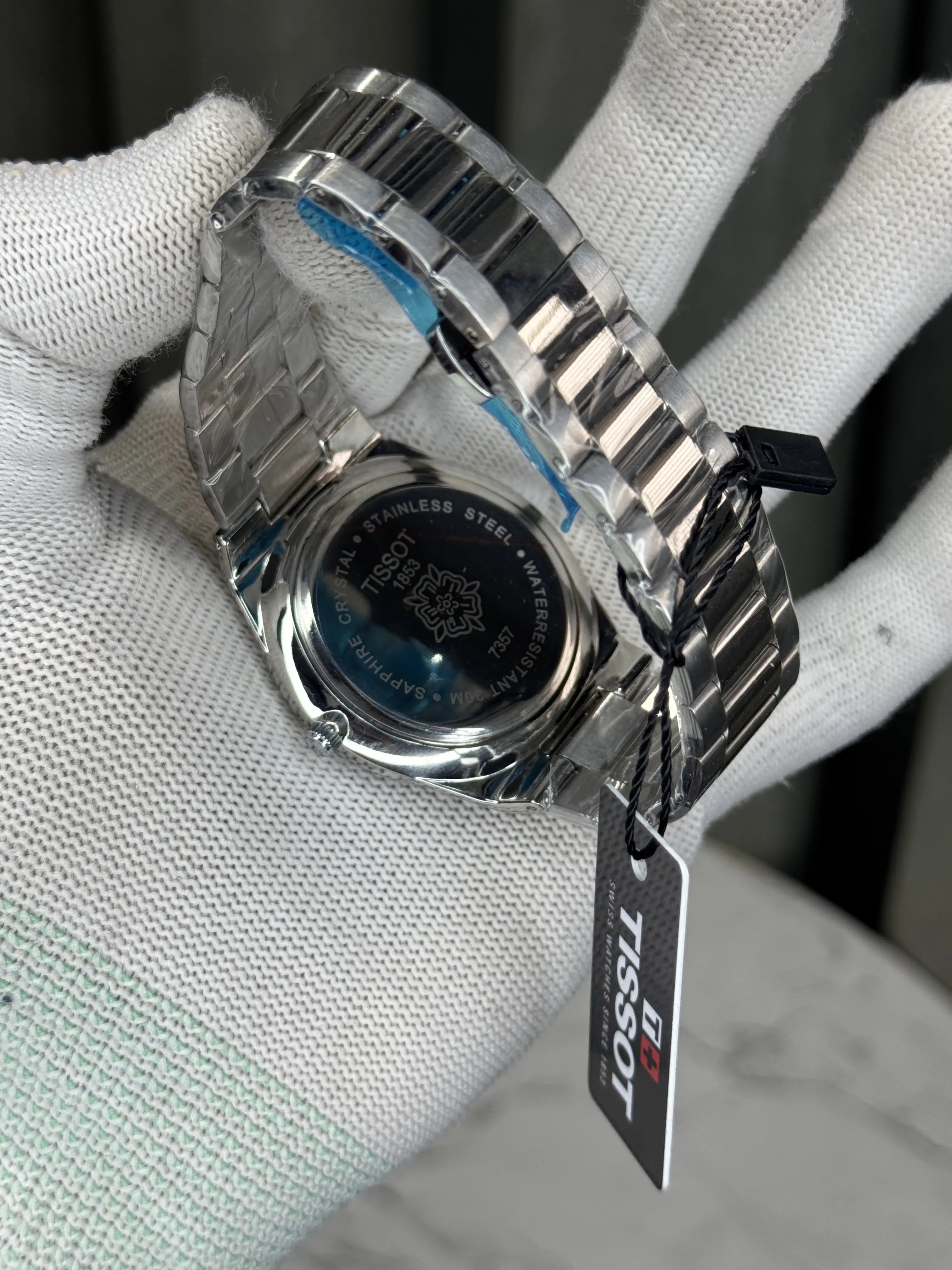 Tisso t Silver Blue Seastar Premium Watch
