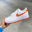 Nike_Airforce 1 Low 07 White Safety Orange Sneakers