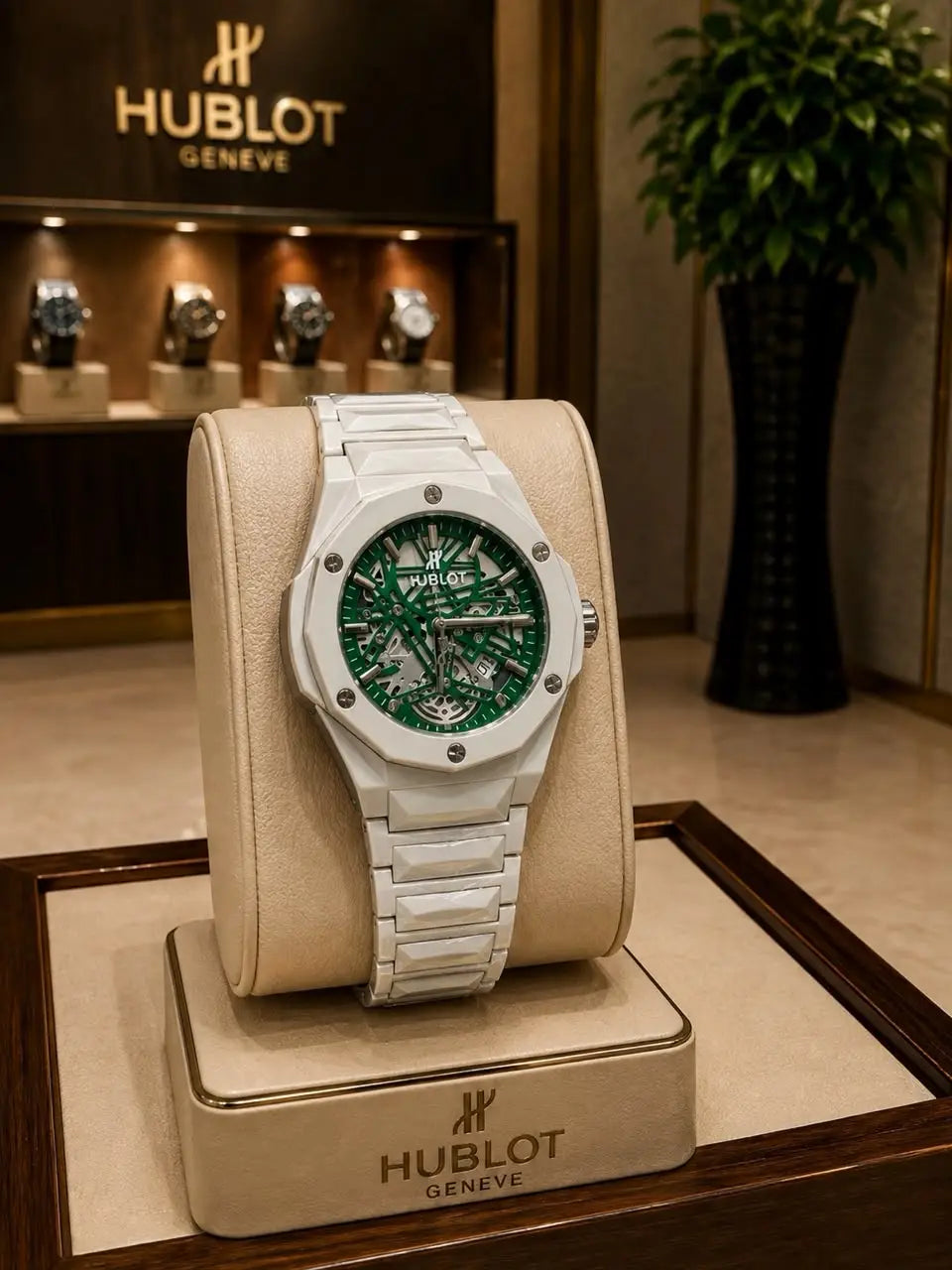 Hublot Big Bang Aero Bang Skeleton Dial Watch Quartz