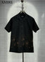 Amir_i Bottom Printed Imported Exclusive Linen Half Shirt (DN 625)