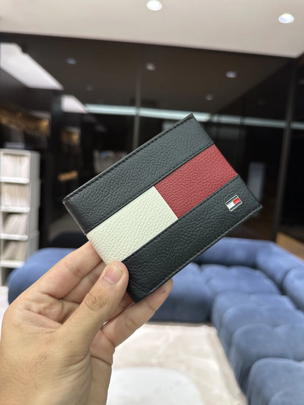 Tommy Hilfiger Premium Wallet Black With Box t195