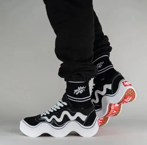 Vans x Tyga Wavy Baby Black White  7A Premium Mens Sneakers