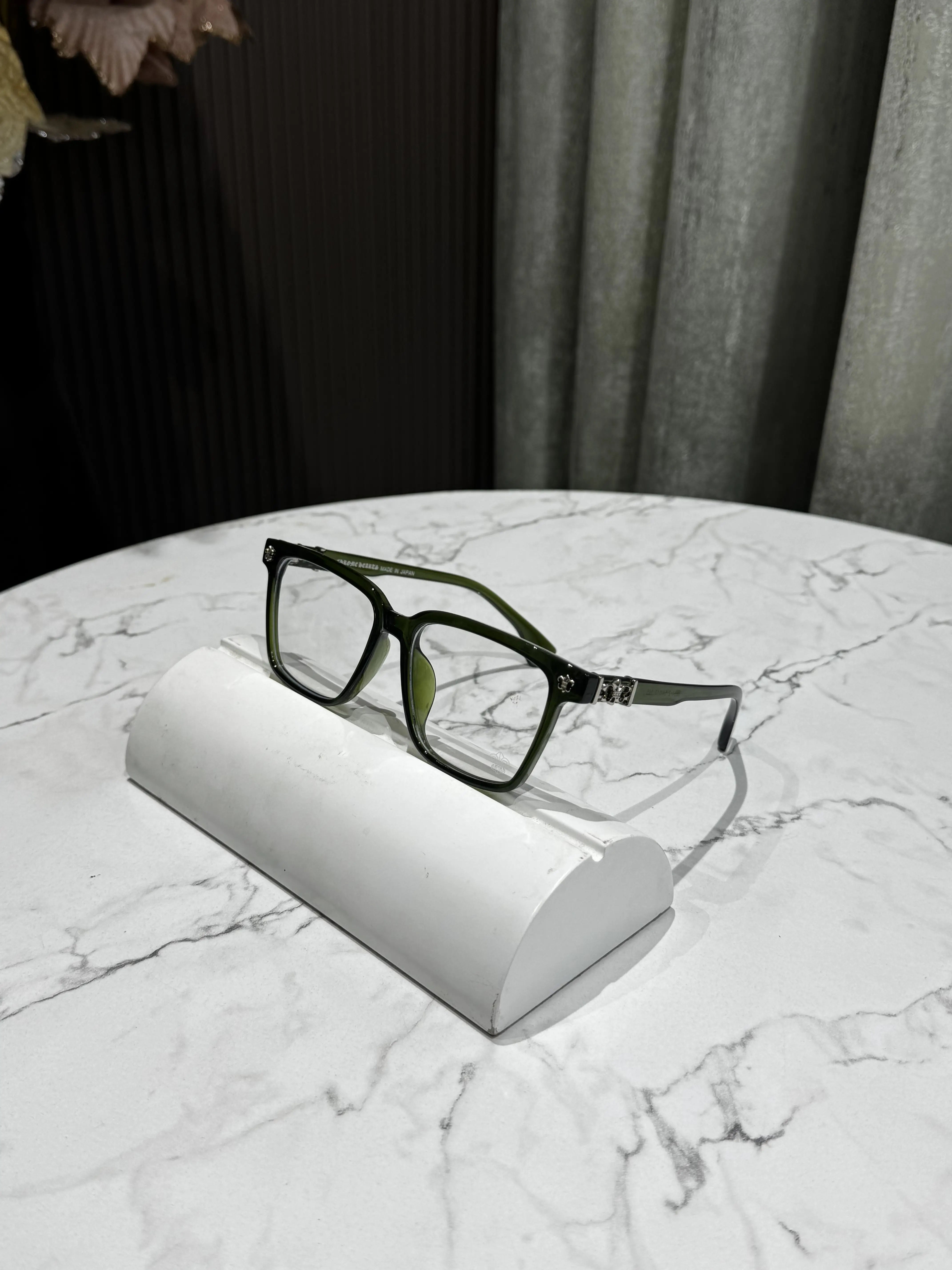Chrome Hearts All Green Premium Glasses 8234 Main image