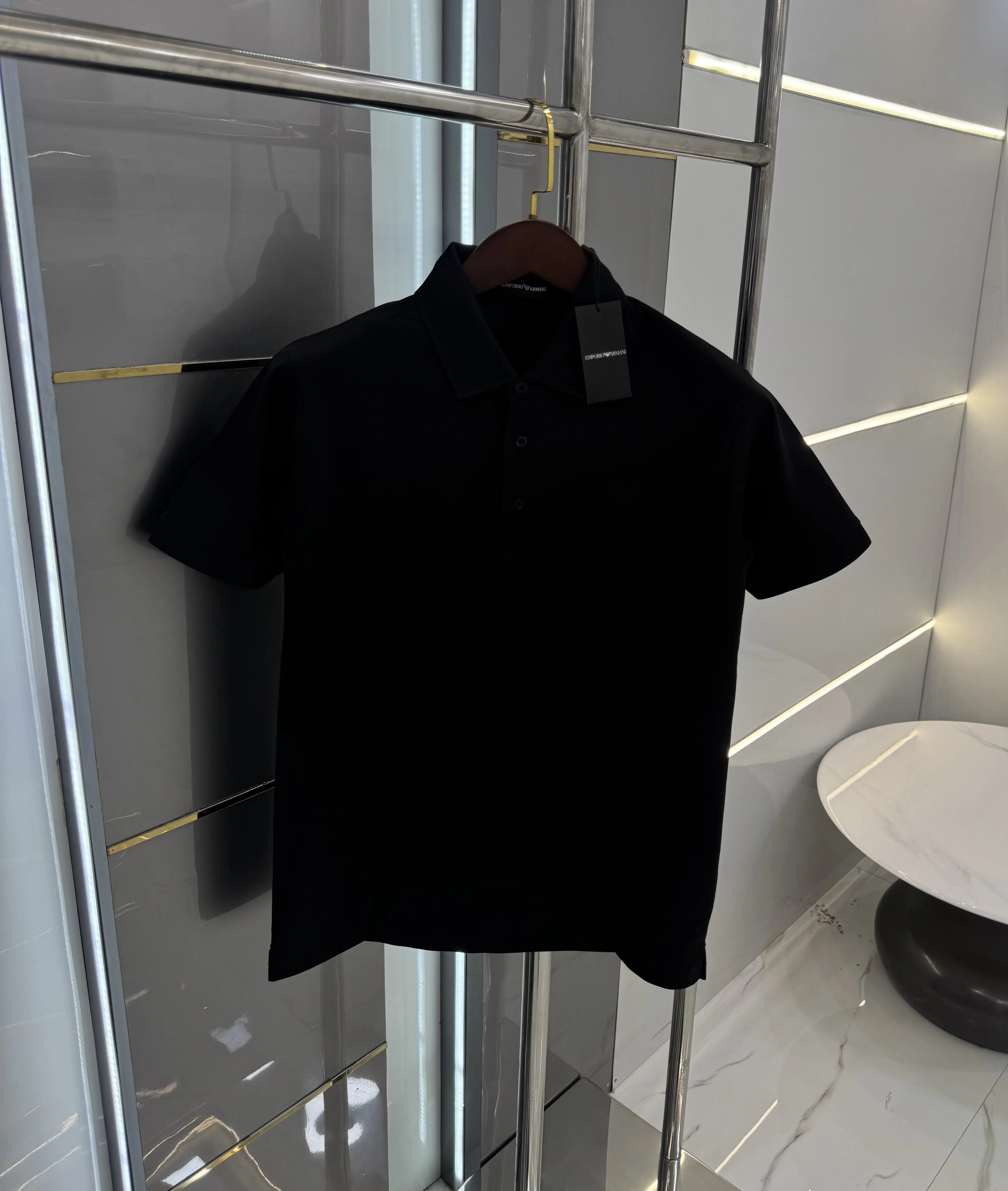Emporio Arman i Black Logo Work Premium Polo T-shirt Secondary image