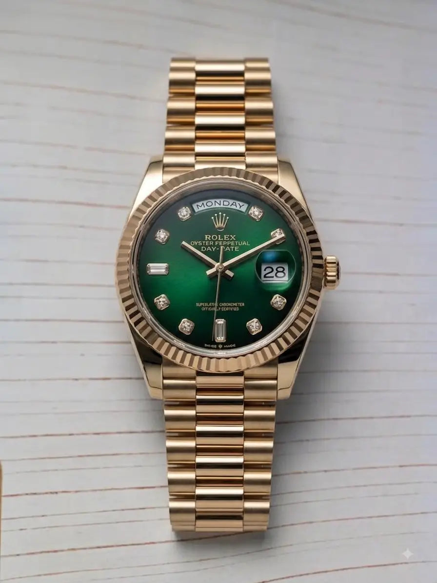 Rolex Day/Date Diamond Gold