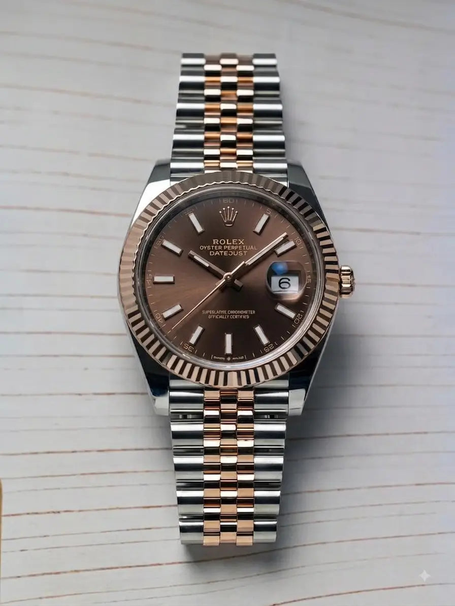 Rolex DateJust Chocolate 