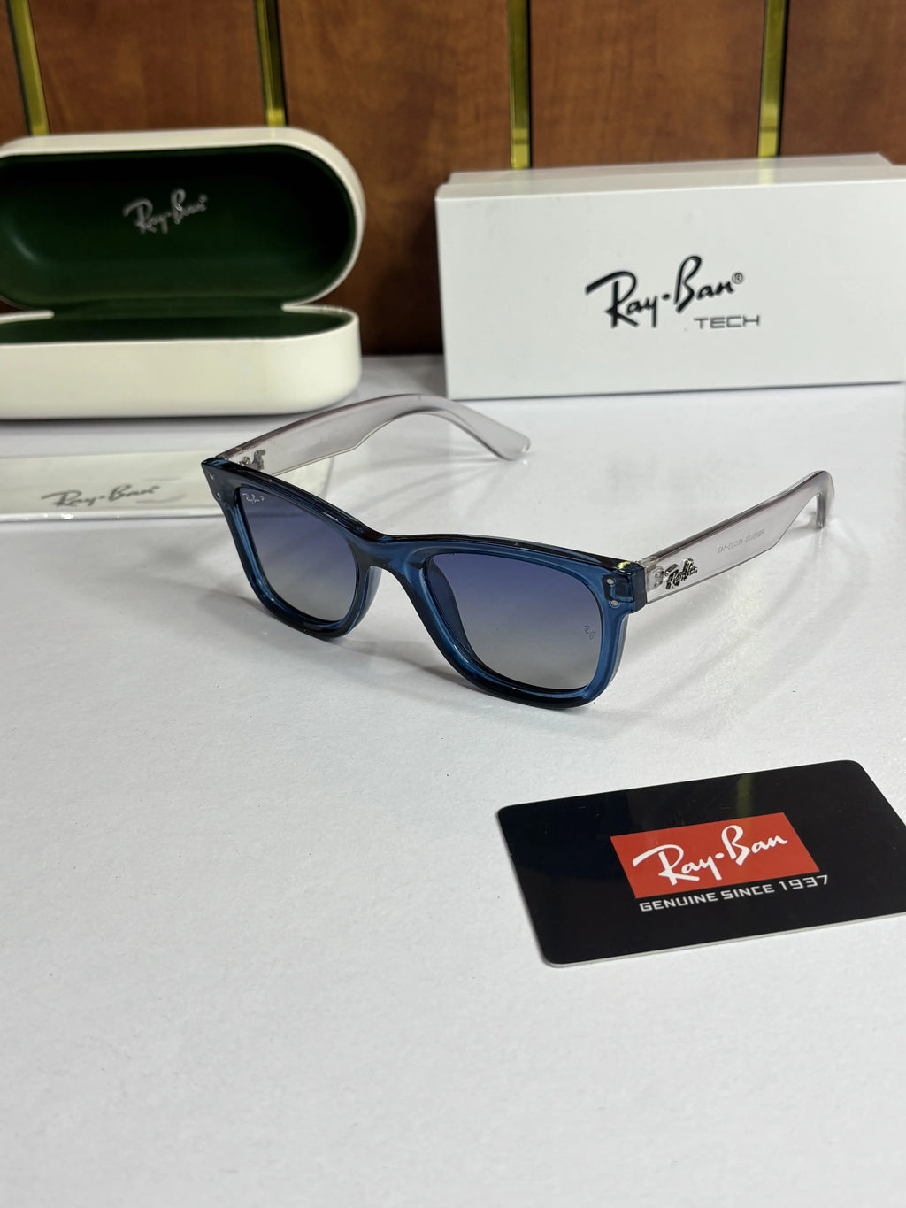 Rayban 0502 Grey Blue 
