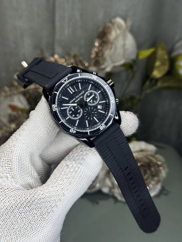 Arman i Exchange Spencer All Black Premium Chronograph Watch
