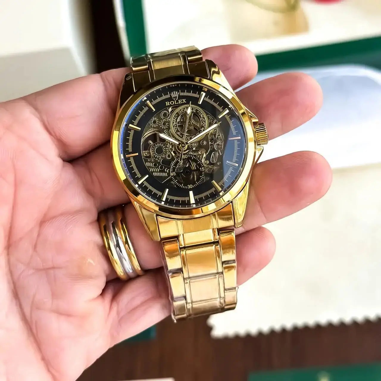 Role_x Automatic Gold Black Main image