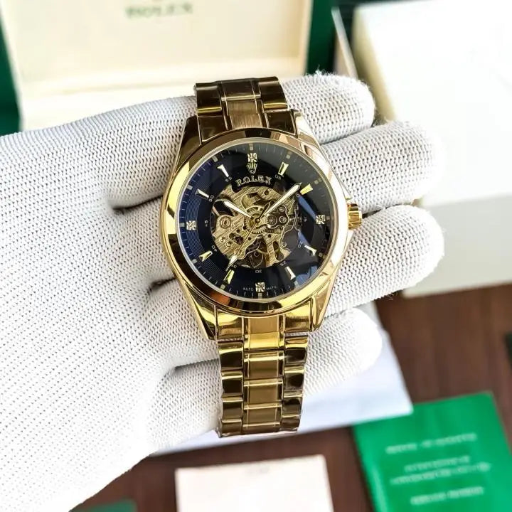 Rol_ex Automatic Gold Black 