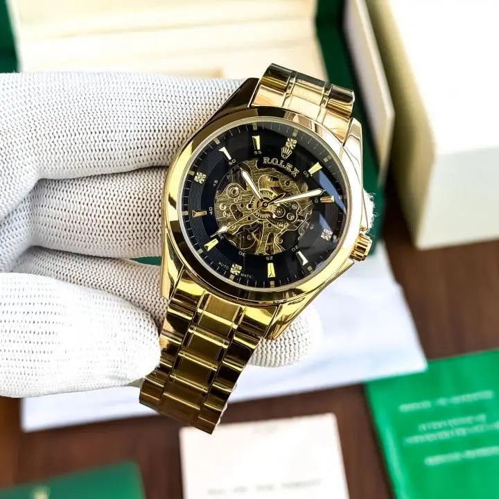 Rol_ex Automatic Gold Black 