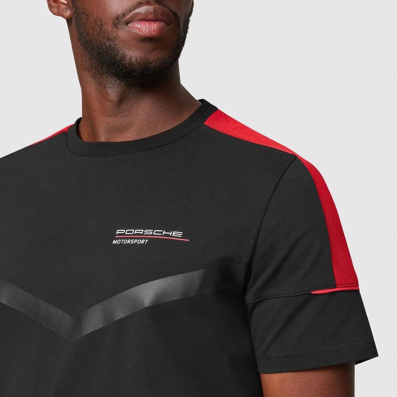 Hugo  Bos s X Porsche Black Logo Work Premium Polo T-shirt Main image