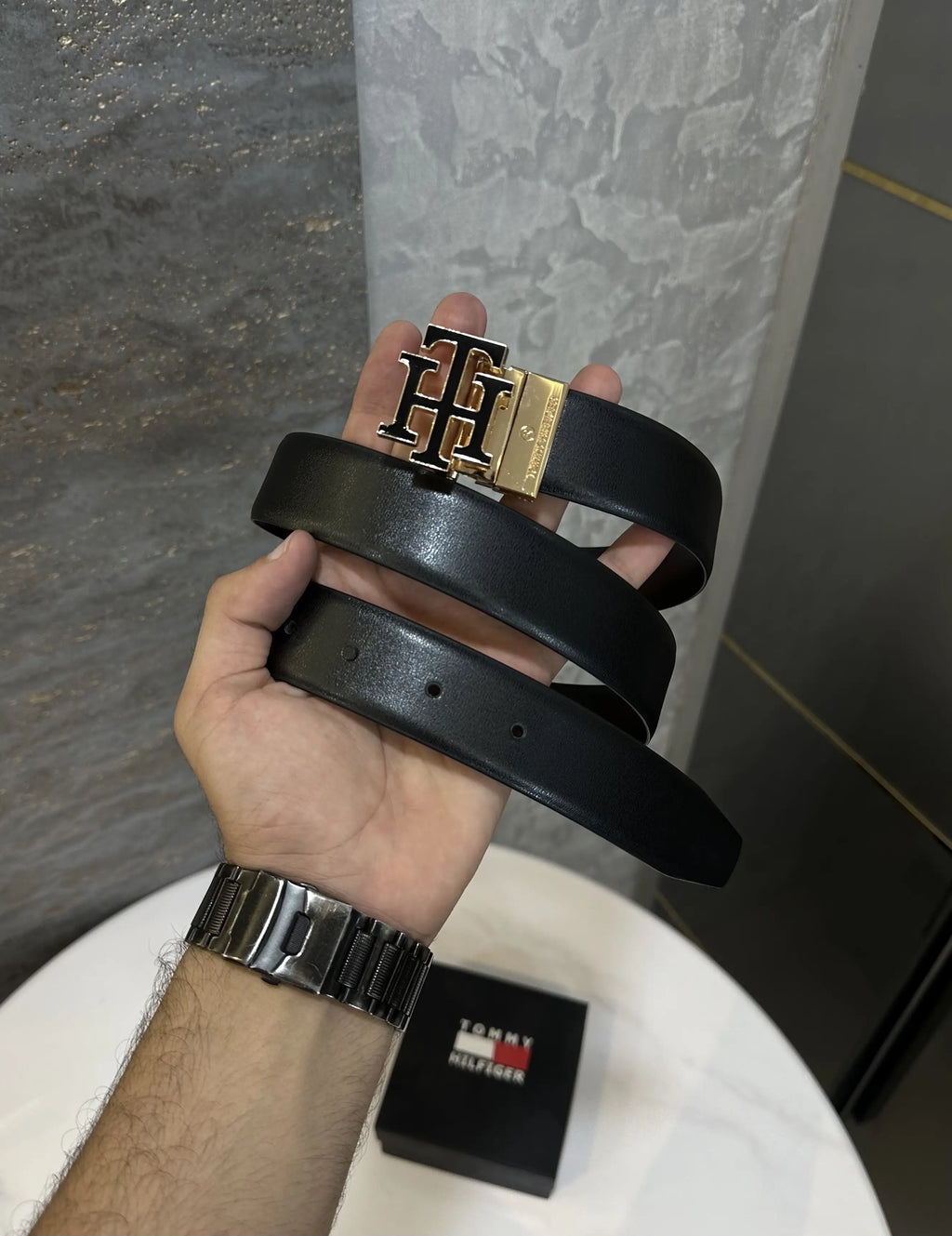 Tommy Hilfige r Reversible Premium Imported Belt th12