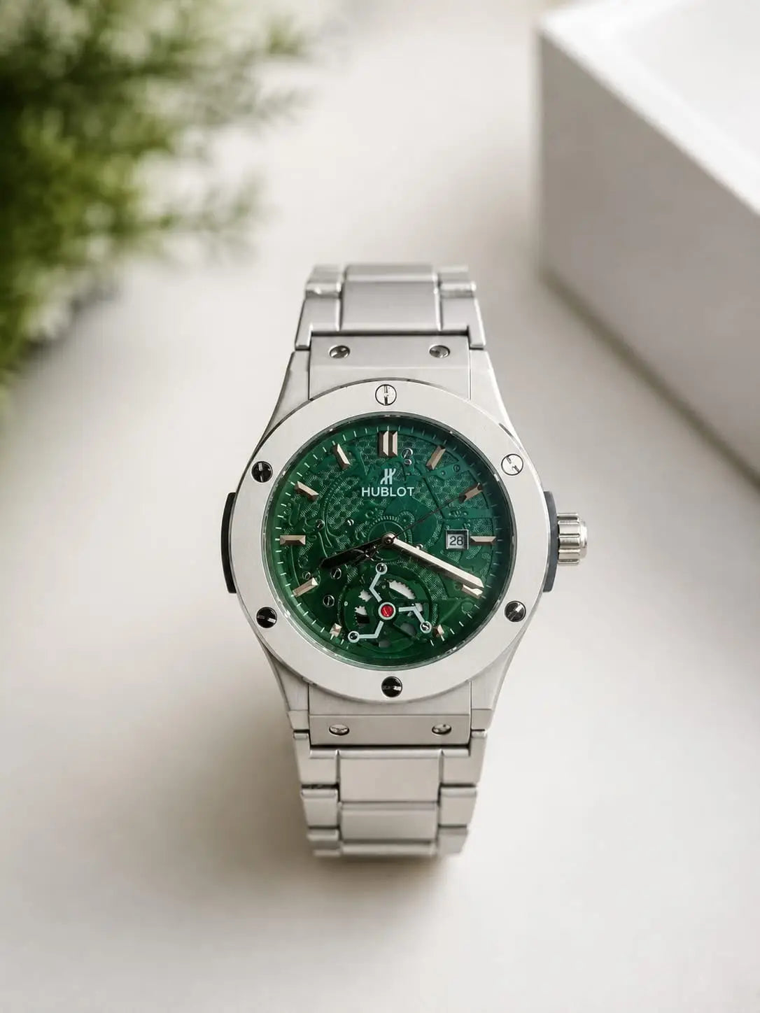 Hublot Silver Green