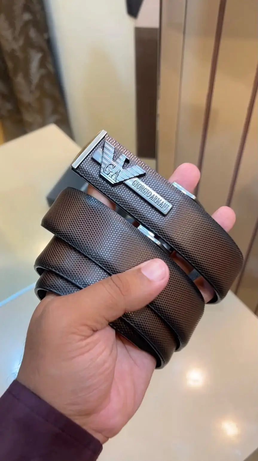 AX ARMANI EXCHANGE PREMIUM QUALITY IMP BELT WITH OG BOX AX-526 