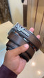 AX ARMANI EXCHANGE PREMIUM QUALITY IMP BELT WITH OG BOX AX-526 