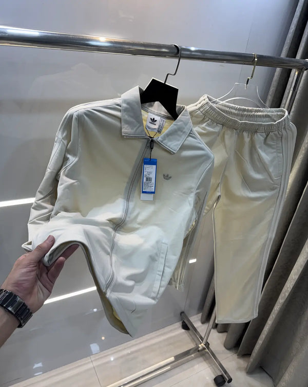 Adida s Cream Logo Work Premium Tracksuit