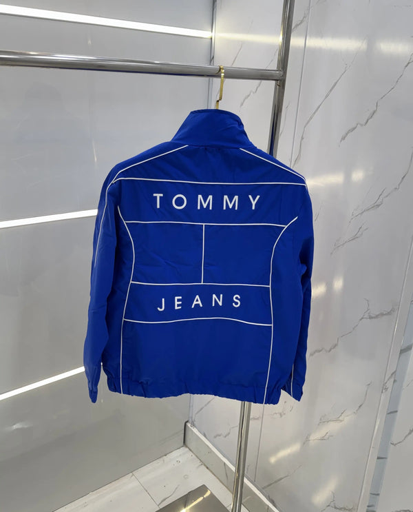 Tomm y  Hilfige r Blue Imported Premium WindBreaker Jacket