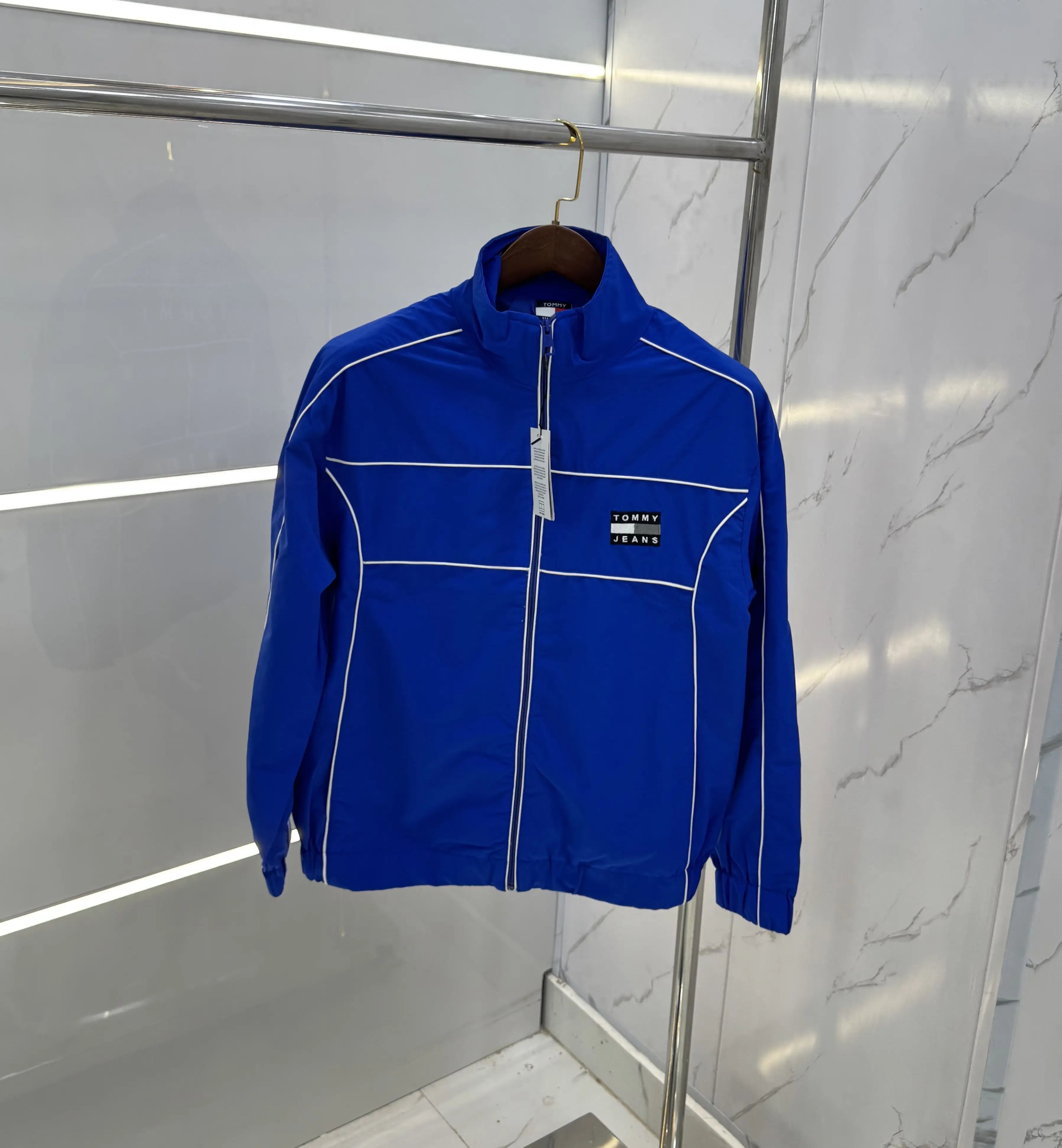 Tommy  Hilfiger Blue Imported Premium WindBreaker Jacket Main image